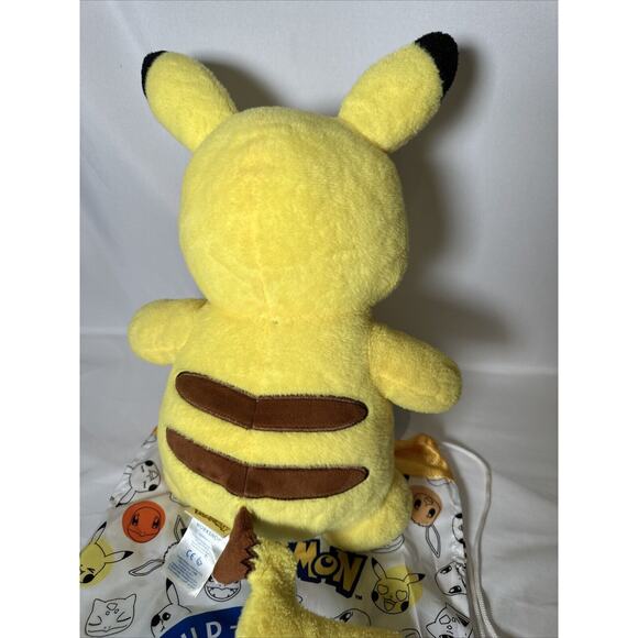 Build A Bear Pokemon Pikachu Plush Stuffed Toy 18" BAB With Original Bag - Picture 7 of 10